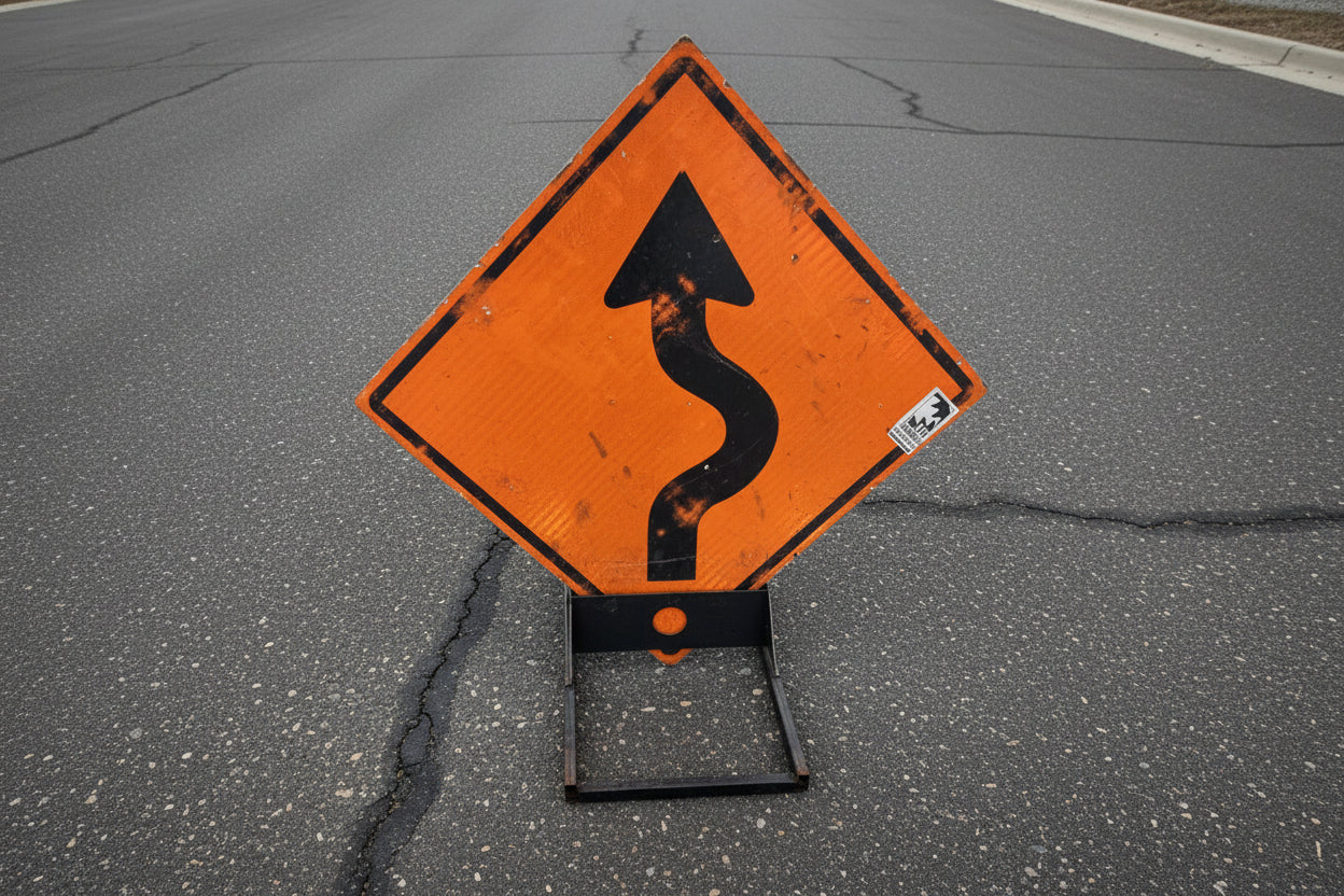 Traffic Control / Construction Sign Holder - Base
